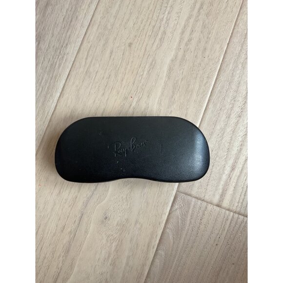 Ray-Ban Half-Rim Eyeglasses With Black Frame & Protective Case - Picture 4 of 4